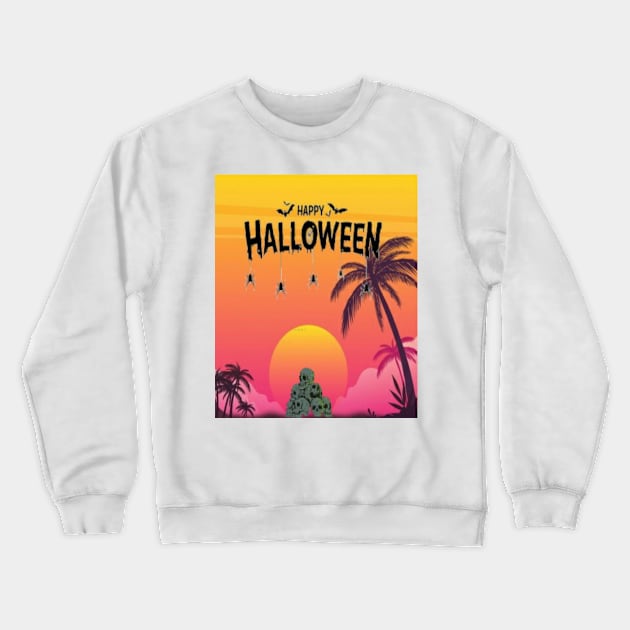 Happy halloween shirts Crewneck Sweatshirt by HollyTee